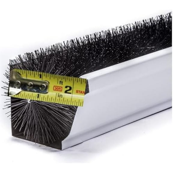 Gutter Guard – 2.25" Diameter | 30 Ft. Pack for Narrow Gutters, Carports, Mobile Homes, Sunrooms, Mini Gutters & Specialty Drainage Channels – 10 Year Warranty – Made in USA$$Tools & Hardware Other