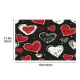 thumbnail image 3 of Wzzjkit Valentine's Day Placemat Festive Party Dining Room Table Cover Home Kitchen Table Heat Mat, 3 of 5