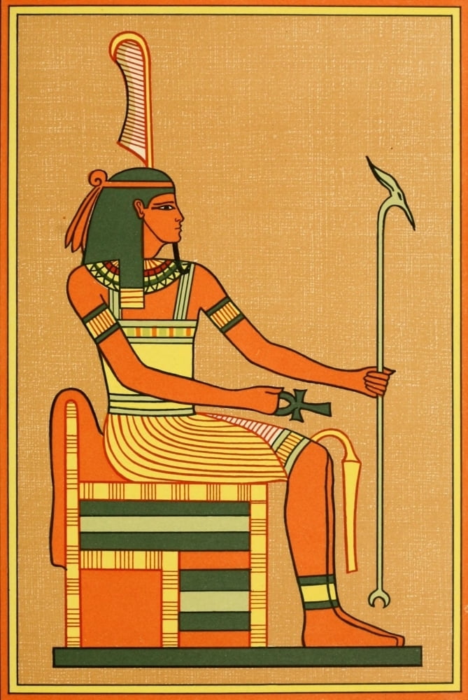 The Gods of the Egyptians 1904 The god Shu Poster Print by Unknown (24 ...