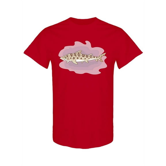 Leopard Shark   T-Shirt Men -Image by Shutterstock, Male Small
