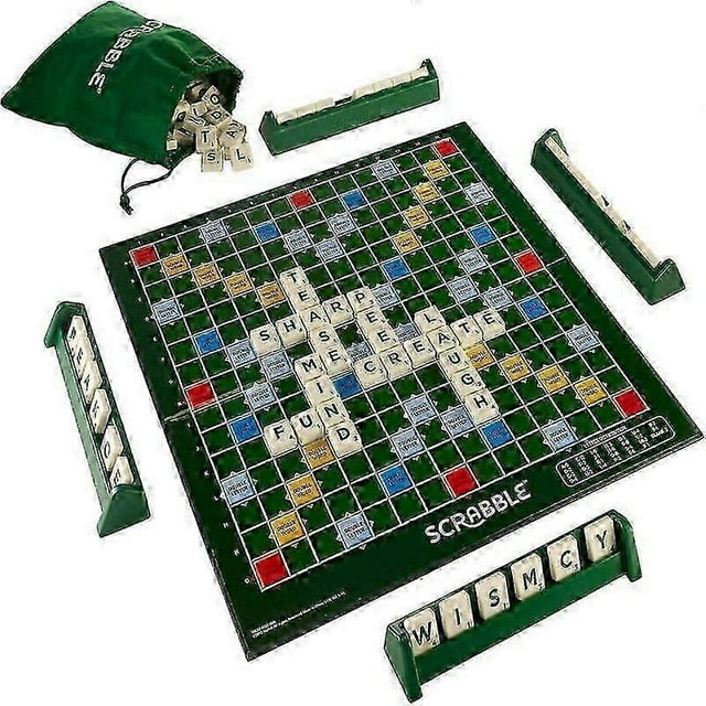 \u200bScrabble Original English Version Board Game Classic Word Building Family Game Educational Entertainment\u200b