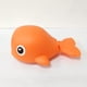 thumbnail image 2 of Baby bath water toy - Wind-up Whale Bath Toy, Swimming Whale Toddlers Bathtub Windup Whale Tub Toy Clockwork Whale Bathtub Toy Whale Water Toy for Boys and Girls (Orange), 2 of 4