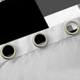 thumbnail image 4 of Castle Fairy Geometric Square Curtains Pack of 2 (42x84 Each),Minimalist Curtains Blackout, 4 of 6