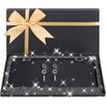 thumbnail image 1 of AUJEN Marco de matrícula Bling – Soporte de matrícula brillante, marco de matrícula duradero para mujeres, acero inoxidable y accesorio de coche sin obstrucciones con diamantes de imitación multifacét, 1 of 2