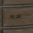 thumbnail image 3 of Benjara BM215149 9 Drawers Wooden Dresser with Engraved Details & Bracket Feet, Brown, 3 of 3