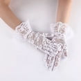 thumbnail image 4 of M 2 Pares Guantes Encage Novia Largos + Cortos Cosplay, 4 of 6