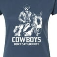 thumbnail image 3 of Yellowstone  - Rip Cowboys Dont Say Goodbye - Juniors Fitted Graphic T-Shirt, 3 of 6