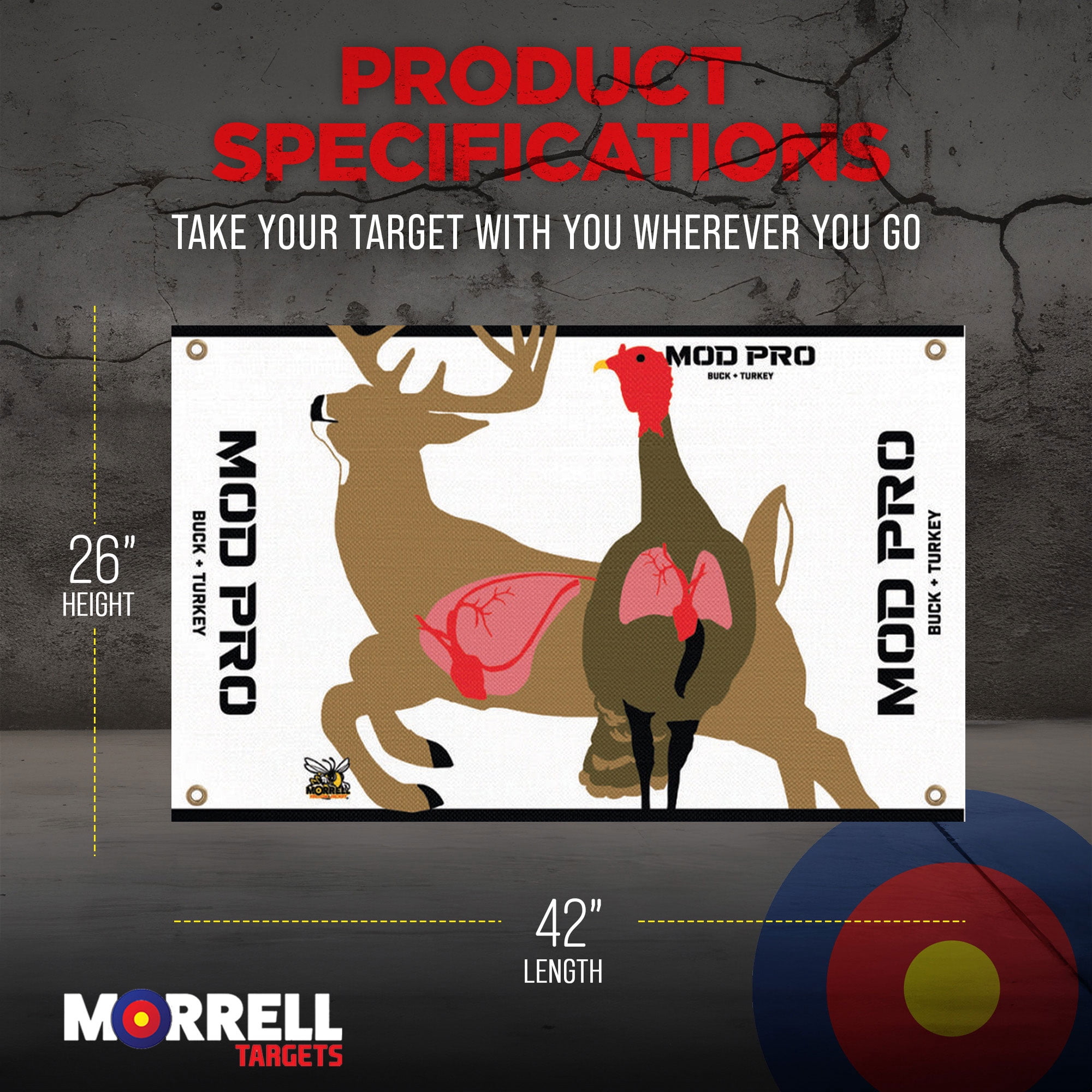 Morrell Yellow Jacket MOD Pro Buck and Turkey Polypropylene Wrap, 2 Pack