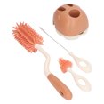 thumbnail image 1 of Brush Set, Efficient Ergonomic Handle Silicone Bottle Cleaner Brushes Scratch Proof Professional  For Straw, 1 of 8