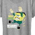 thumbnail image 3 of SpongeBob SquarePants - Bikini Bottom Beware - Women's Short Sleeve Graphic T-Shirt, 3 of 6