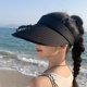 thumbnail image 1 of Sombrero para el sol con ventilador recargable por USB | Sombrero de verano transpirable de ala ancha con ventilador silencioso ajustable | Sombrero para correr, jardinería y exteriores que absorbe e, 1 of 5