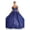 Royal Blue, variant on Women's May Queen MQ1985 Satin Strappy Back One Sleeve Prom 2026 evening elegant Gown Teal Blue 12