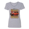 thumbnail image 2 of Wild Bobby '83 Ford Bronco II Women Standard V-Neck Tee, 2 of 6