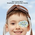 thumbnail image 3 of Eye Bandages, Adhesive Eye Patch Safe Fun Breathable  for Amblyopia Training Airplane Style,Underwater World Style, 3 of 7