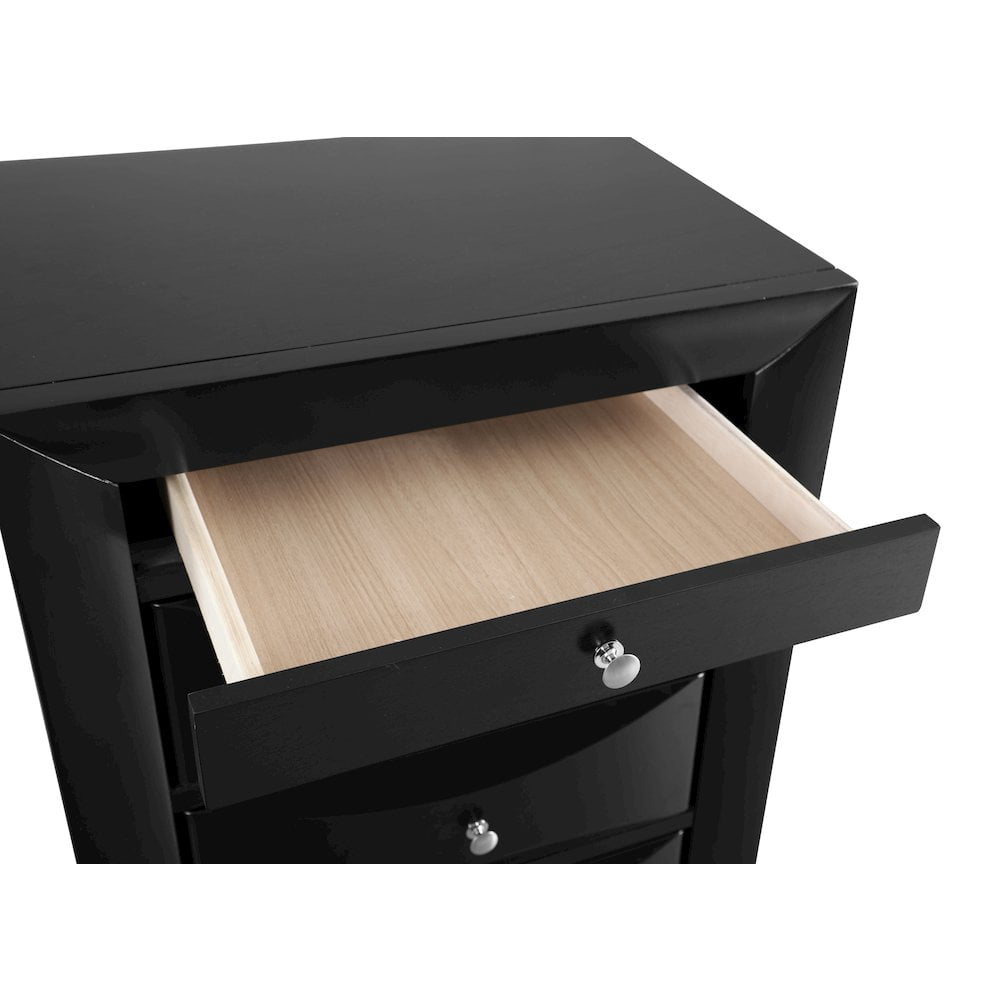 Glory Furniture Marilla Lingerie Chest in Black Color