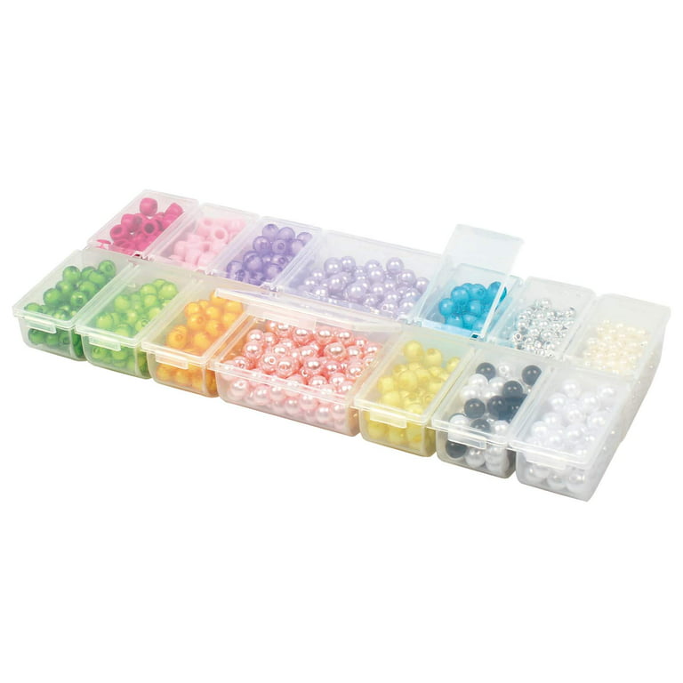 Michaels Bulk 6 Pack: Flip Top Bead Organizer by Simply Tidy, Size: 9.5 x 4.1 x 1, Other
