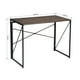 thumbnail image 4 of Mesa de hogar multiusos, escritorio de oficina, Marrón FurnitureR HARPER DESK, 4 of 6
