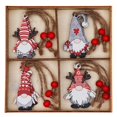 thumbnail image 1 of 12Pcs Box Christmas Tree Wooden Pendants Christmas Party Decoration, 1 of 4