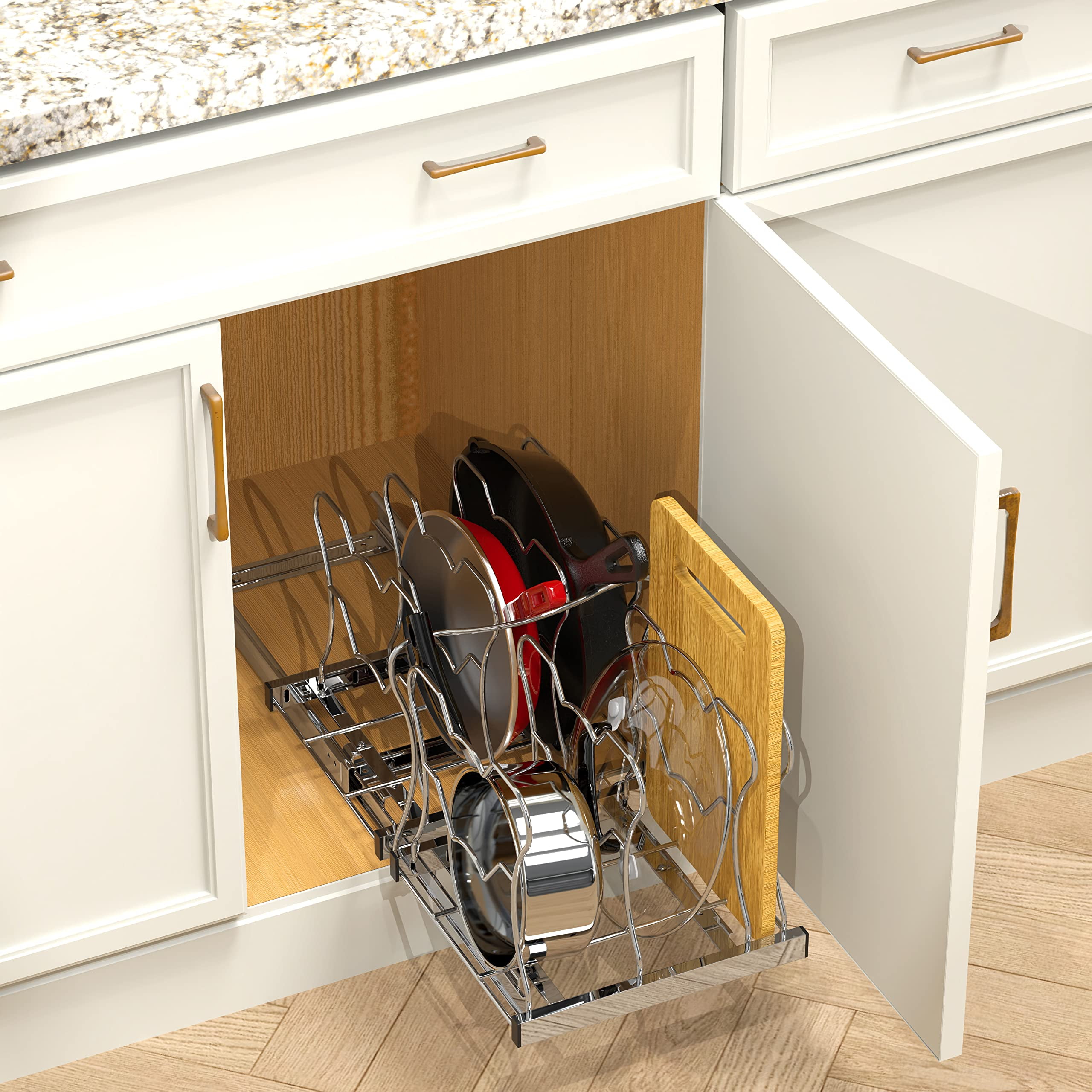 Pull-Out Cookware Organizer