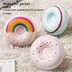 thumbnail image 2 of Yuarrent Mini calentador de manos de donut de 2000mAh, calentador eléctrico de autocalentamiento rápido, temperatura constante, lindo Donut, Camping, Suministros térmicos arcoiris rosa Yuarrent HA071726-03, 2 of 6