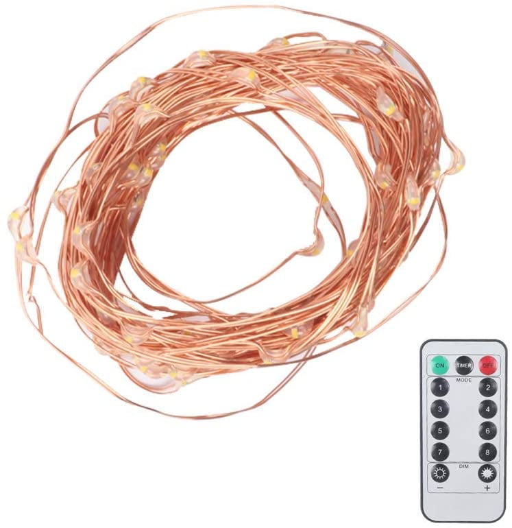 Details about Memory Function Timer LED String Light Remote Control Color Dimmable Fairy Lamp Details about Memory Function Timer LED String Light Remote Control Color Dimmable Fairy Lamp