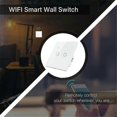 thumbnail image 5 of Interruptor de luz inteligente Tuya Wifi con control táctil sin necesidad de cable neutro 1/2/3/4 entradas color 06, 5 of 5