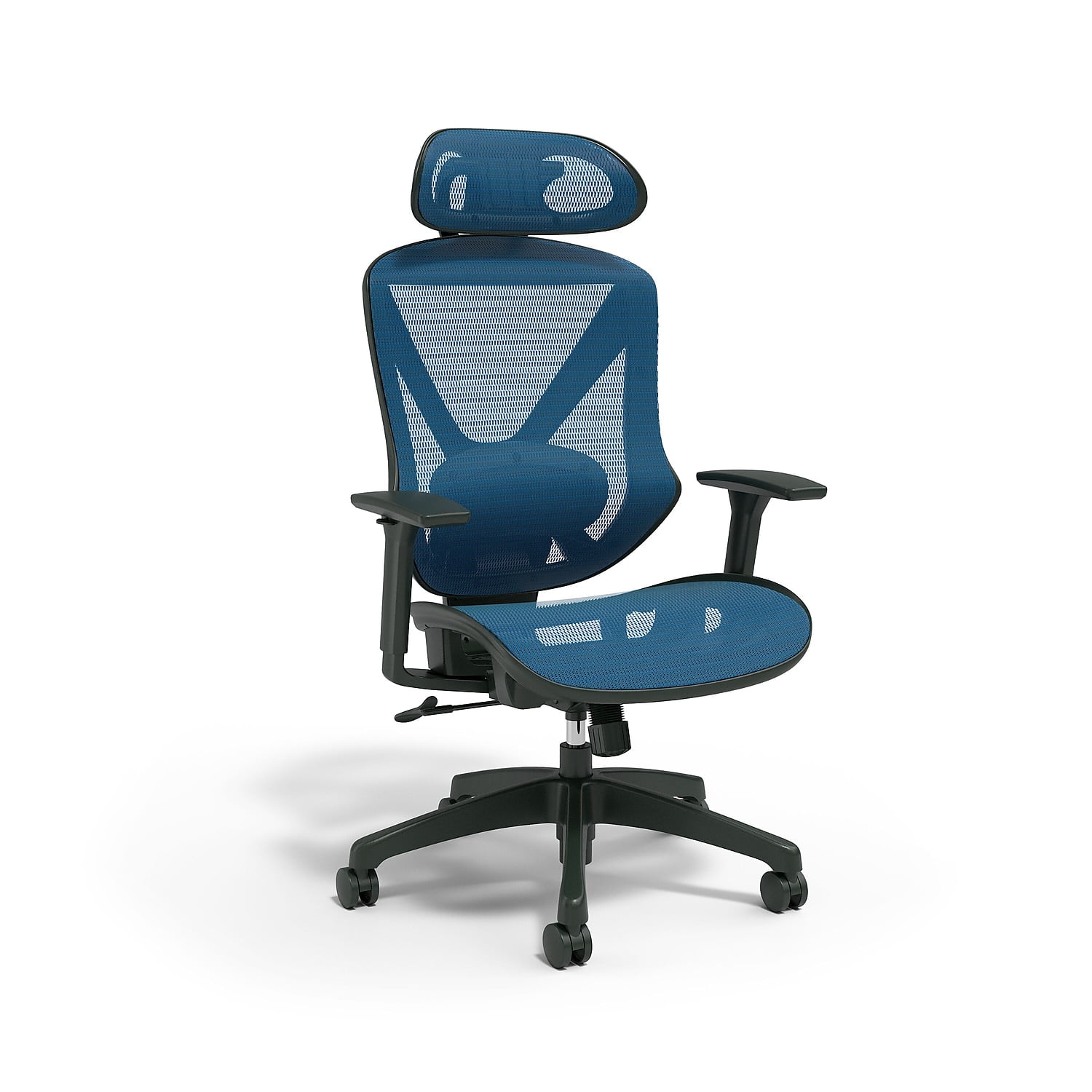 Union & Scale Flexfit Dexley Mesh Task Chair Blue (UN59375) Seat Lock - Walmart.com