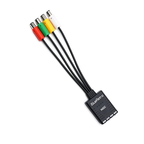 NATEFEMIN 4-Port Bluetooth Adapter for Supports PS5/PS4, Xbox, Switch Controllers, Updateable