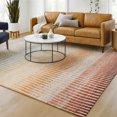 thumbnail image 6 of Addison Rugs Mayfield Premium Machine Washable Transitional Stripes Terracotta Rectangle Rug, 8' x 10', 6 of 6