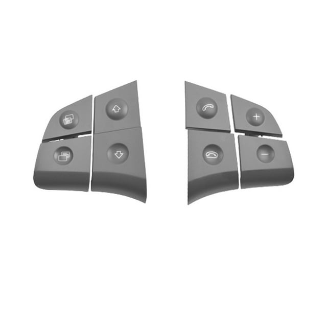 facefd Interrupteur Intérieur Commandes Sans Fil Bouton Multifonctions Volant Clé Contrôle Contrôleur Véhicules Remplacements Noir W164 Gris W164