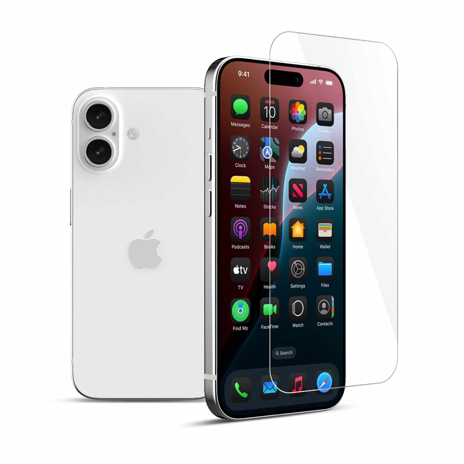 22 Cases Protecteur D'ecran en Verre pour iPhone 17