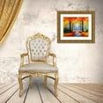 thumbnail image 3 of Gercken, Graham 24x20 Gold Ornate Wood Framed with Double Matting Museum Art Print Titled - Vivid Autumn Colours, 3 of 4