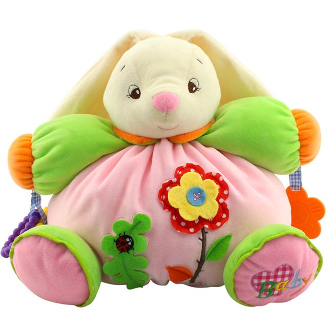 Sonajeros Para Bebés, Juguetes De Peluche Para Bebés, Juguetes De Animales Suaves Y Bonitos, Juguetes Educativos Para Bebés, Regalo Para Recién Nacidos Kearding FN007937-00
