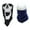 Skull+Blue, variant on 2pcs Skull Face Masks for Motorcycle Neck Warmer Breathable Bandana Face Cover for Sun Dust Protection