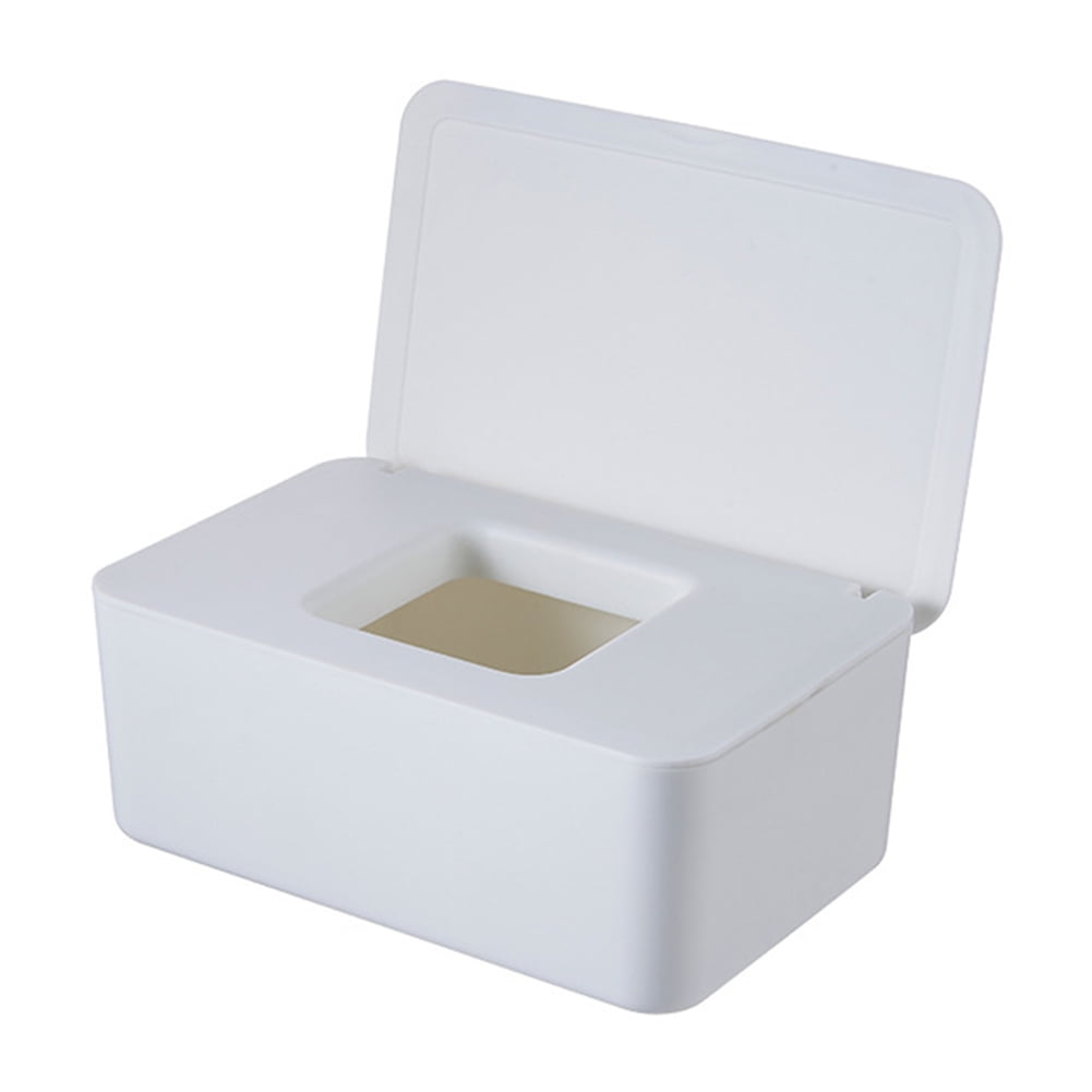 Valink Multifunctional Dustproof Tissue Storage Box Case Wet Wipes Dispenser Holder with Lid for