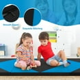 thumbnail image 4 of Costway Folding Gymnastics Mat 8' x 4' x 2" PU Leather Tumbling Exercise Mat Yoga Gym, 4 of 8