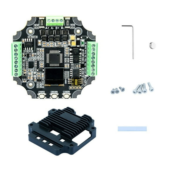 JZROCKER Servo57D Driver Board for SERVO57D PCBA Nema23 Closed Looping Stepping Driver RS485 CAN Controller for 3D Printer Router