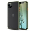 thumbnail image 3 of Entronix Shockproof Matte Case for iPhone 11 Pro with Soft TPU Bumper, Slim Case Olive Green, 3 of 4