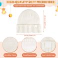 thumbnail image 2 of Toddler Kids Winter Hat Scarf Gloves Set Cold Weather Beanie Hats Fleece Neck Warmer for 4 5 6 7 8 Year Old Boys Girls Gifts, 2 of 6