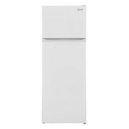 Avanti RA75V0W 7.4 Cu Ft Apartment Size Compact Refrigerator/Freezer  White