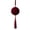 #1 Round Ball Style - B, variant on Dmlowu Christmas Tree Decorations, Shatterproof Red Christmas Ball Ornaments with Bow and Pinecones, Vintage Flocked Ornaments for Christmas Tree Holiday Decor