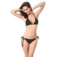 thumbnail image 1 of Conjunto de bikini sexy de 2 piezas para mujer, traje de baño con cuello halter y braguita con lazos laterales, traje de baño Candy, 1 of 5