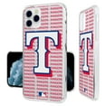 thumbnail image 5 of Texas Rangers Text Backdrop Clear iPhone Case, 5 of 7