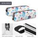 thumbnail image 4 of Fotbe Cute Shark Estuche para Lápices de Cuero con Estampado, Estuche con Cremallera Resistente, Organizador Compacto y Elegante para Papelería, 4 of 7