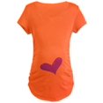 thumbnail image 1 of CafePress - Heart Maternity Dark T Shirt - Maternity Dark T-Shirt, 1 of 1