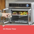 thumbnail image 3 of BLACK+DECKER Crisp 'N Bake Air Freyer Combo tostador, horno de convección de encimera 12 en 1 cocina comida rápidamente, se adapta a un, 3 of 9