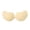 Beige, variant on Womens Underwear Solid Push Up Front Closure Invisible Silicone Adhesive Bra Halter Bikini Nipple Covers Mango Cup Beige S