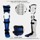 thumbnail image 4 of Knee Brace, Knee Ankle Foot Orthosis KAFO Brace Knee Orthosis Support Joint Stabilizer, Foot Spport and Ankle Fixator, 4 of 5