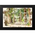 thumbnail image 2 of Allen, Kimberly 18x13 Black Modern Framed Museum Art Print Titled - Tree Avenue, 2 of 5