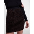 thumbnail image 5 of Scenario Women's and Women's Plus Corduroy Mini Skirt, 17" Length, Sizes 0-28, 5 of 6